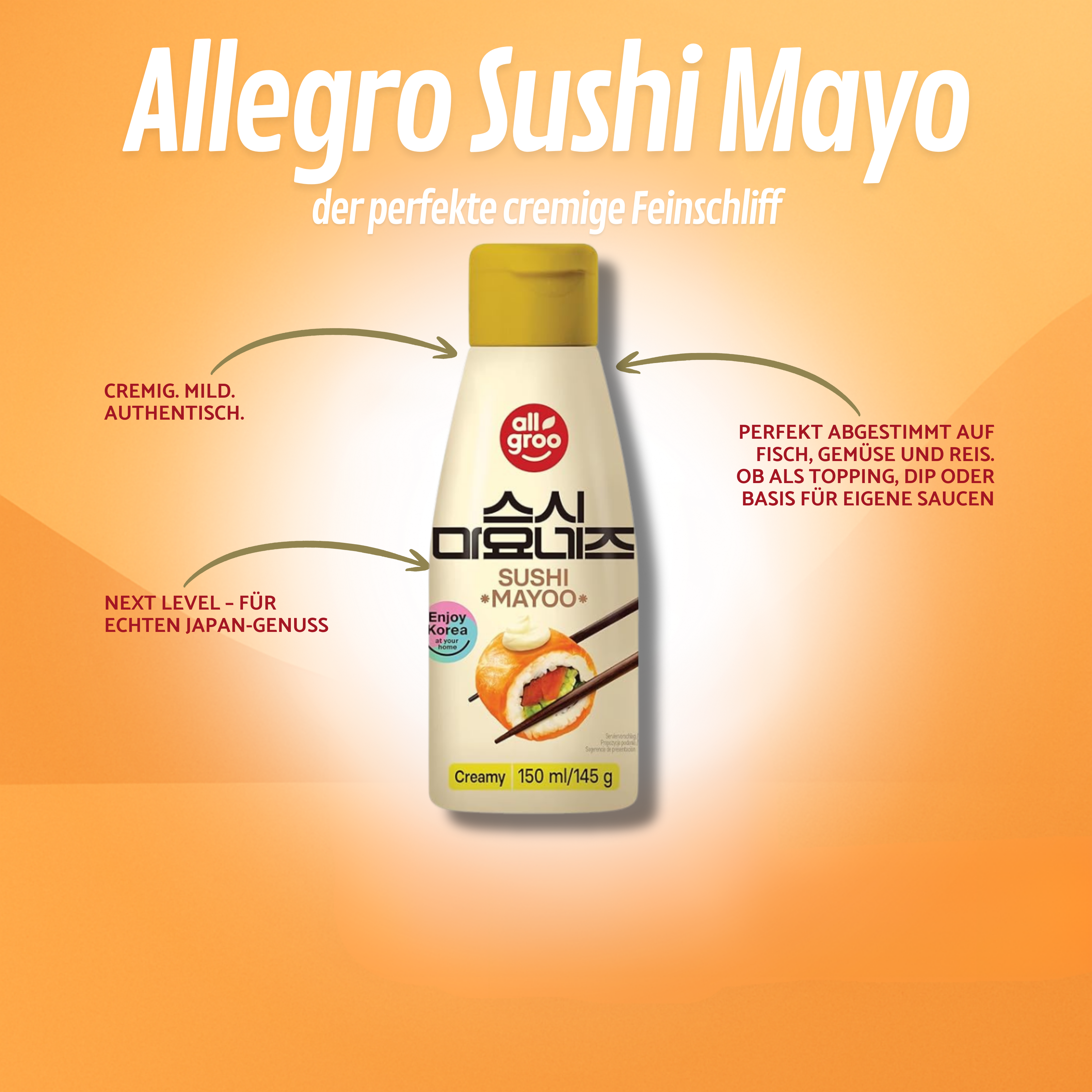 ALLGROO Sushi Mayo, 150 ml